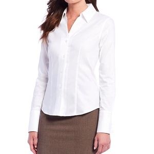 Calvin Klein Long Sleeve Wrinkle Free Shirt